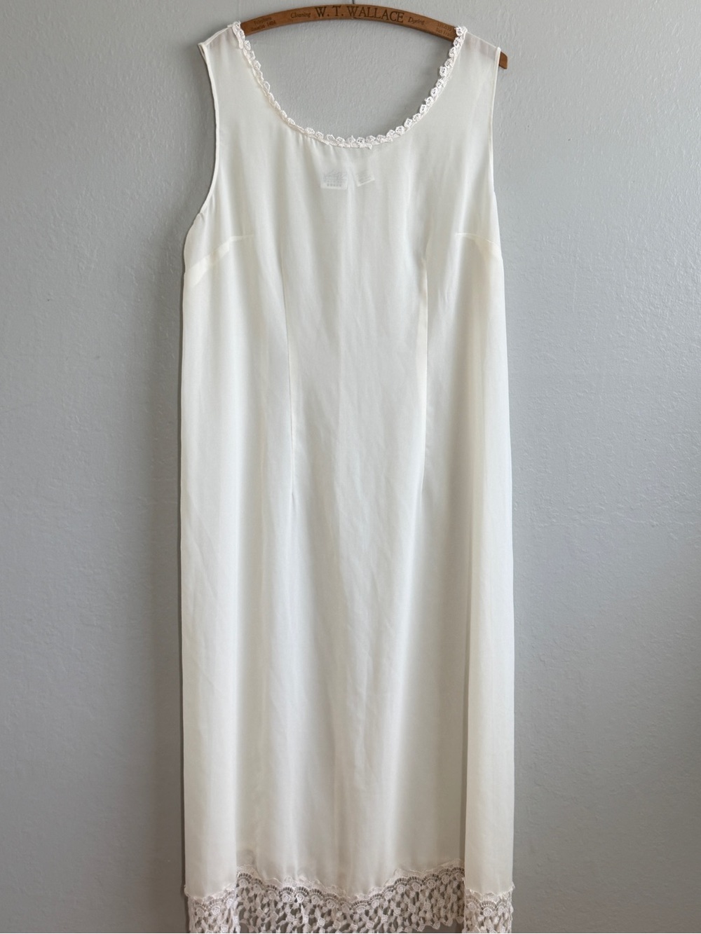 VTG 90s Katy D Kathryn Deene Lace Maxi Slip Dress Plus Size 18/20